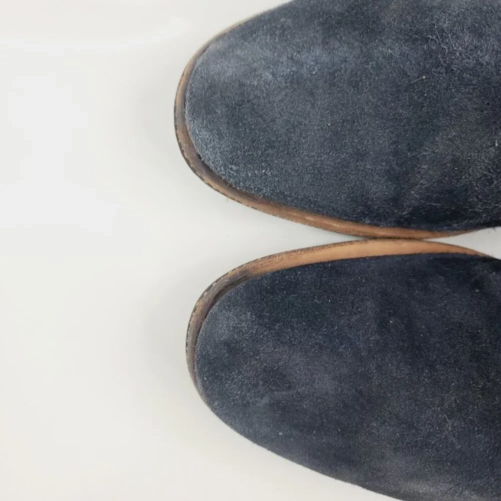 Timberland Men's Navy Gray‎ Wodehouse Suede Classic Ankle Chukka Boot Size 9